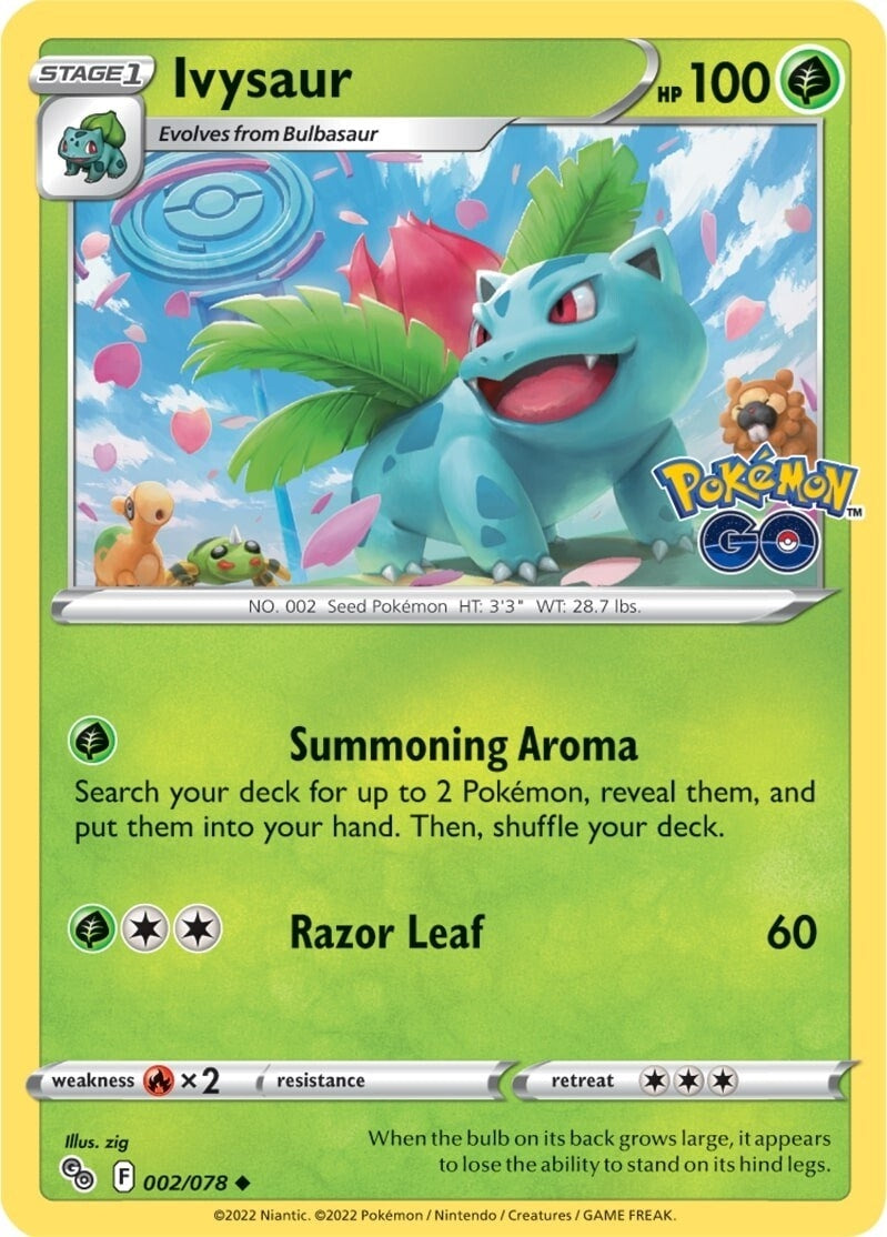 Image for Ivysaur (002/078) (Pokemon GO) - Pokemon