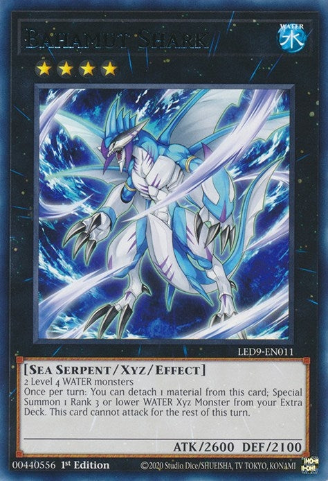 Bahamut Shark (LED9-EN011) (Legendary Duelists: Duels From the Deep) YuGiOh