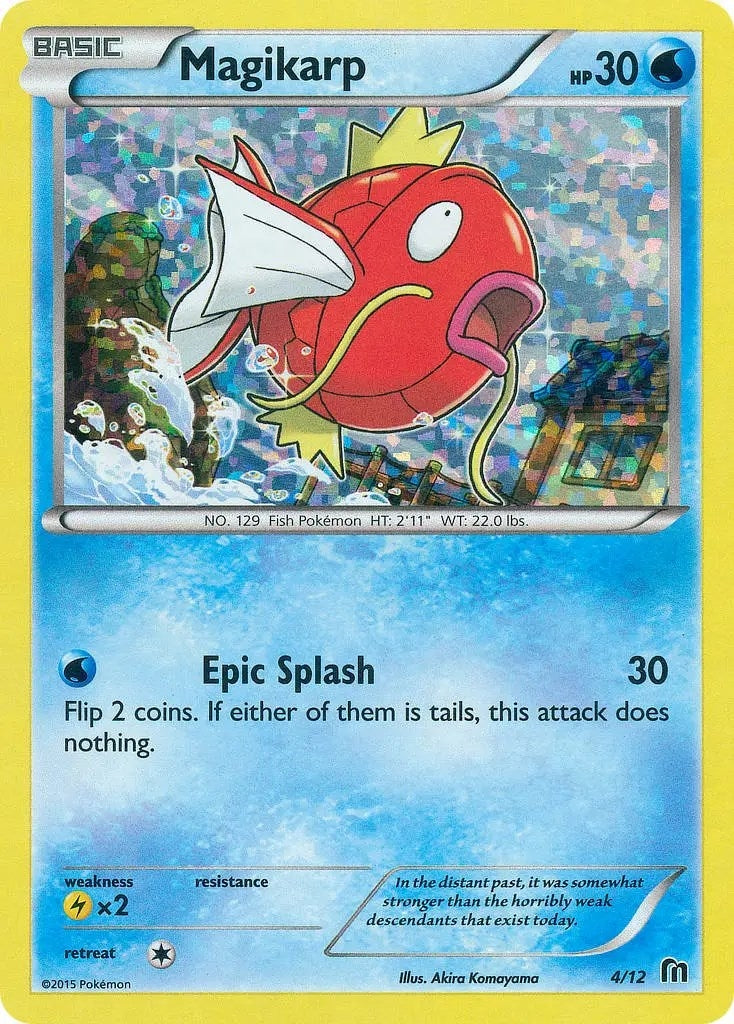 Image for Magikarp (004/012) (McDonald's Promos 2016) (M16) - Pokemon
