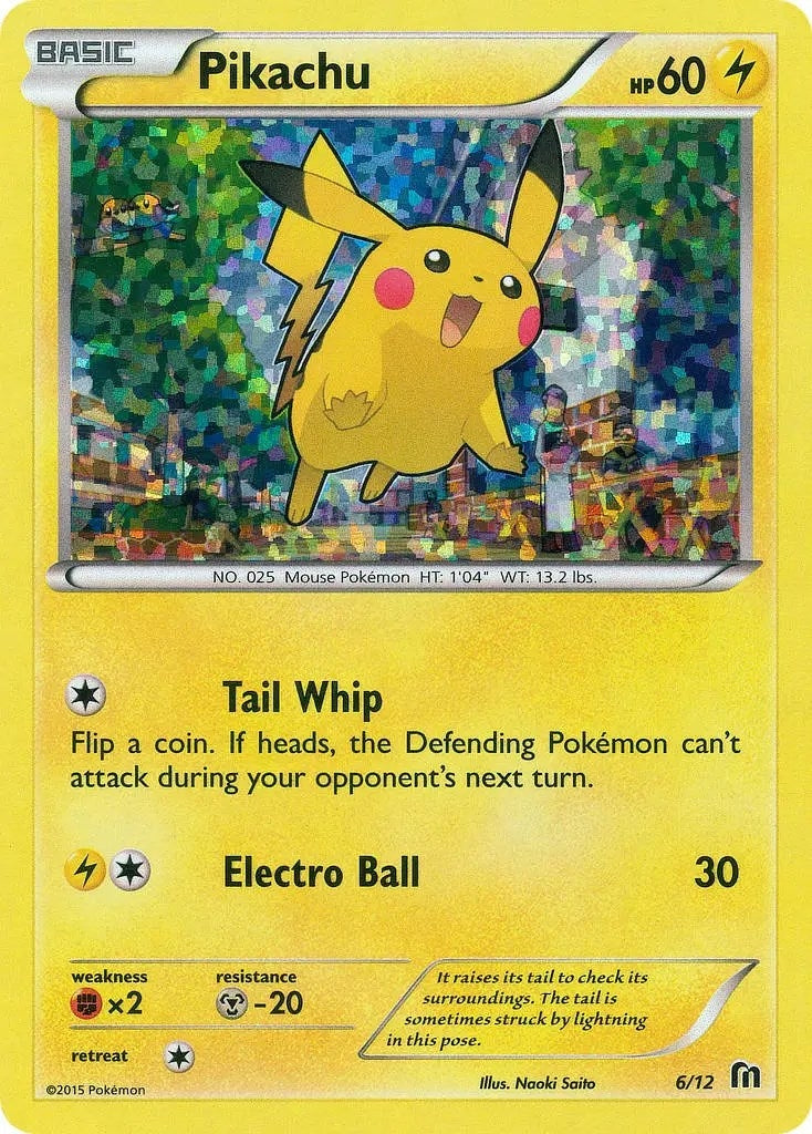 Image for Pikachu (006/012) (McDonald's Promos 2016) (M16) - Pokemon
