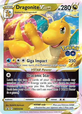 Dragonite VSTAR - SWSH236 (SWSH236) (SWSH: Sword & Shield Promo Cards) Pokemon