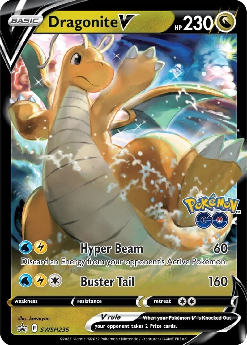 Dragonite V - SWSH235 (SWSH235) (SWSH: Sword & Shield Promo Cards) (SWSD) Pokemon