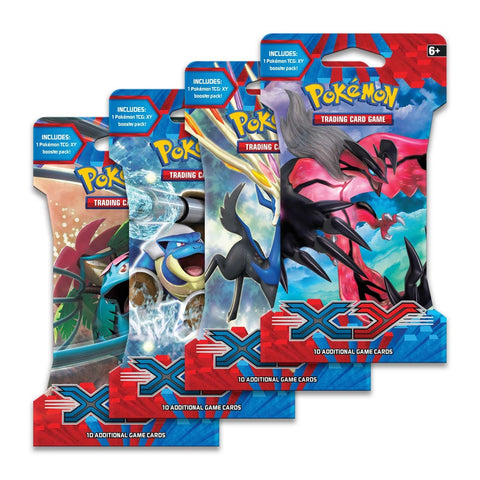 Image for XY Sleeved Booster Pack Art Bundle [Set of 4] - Pokemon
