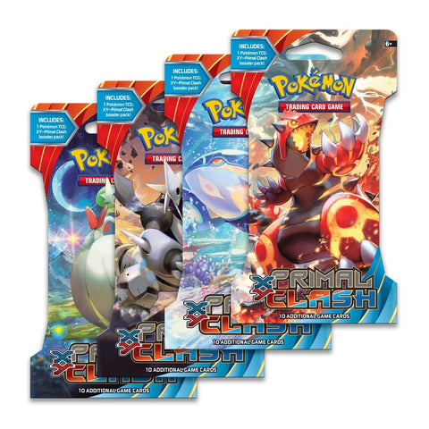 Image for Primal Clash Sleeved Booster Pack Art Bundle [Set of 4] - Pokemon