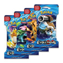 Image for Evolutions Sleeved Booster Pack Art Bundle [Set of 4] - Pokemon