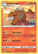 Image for Camerupt (014/078) (Pokemon GO) - Pokemon