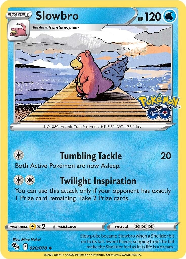 Image for Slowbro (020/078) (Pokemon GO) - Pokemon