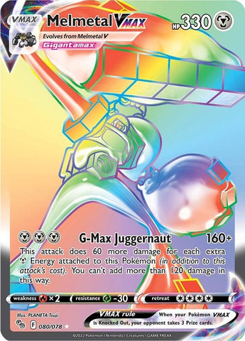 Image for Melmetal VMAX (Secret) (080/078) (Pokemon GO) - Pokemon