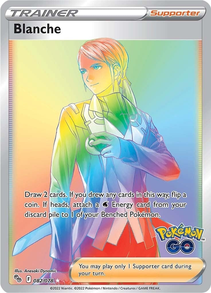 Image for Blanche (Secret) (082/078) (Pokemon GO) - Pokemon
