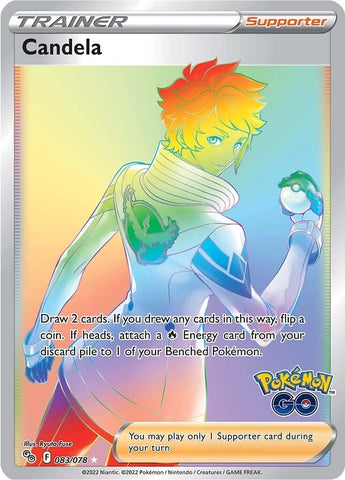 Image for Candela (Secret) (083/078) (Pokemon GO) - Pokemon