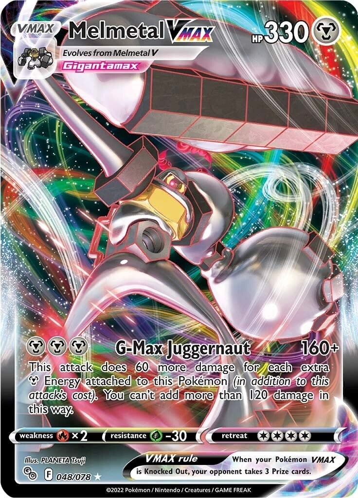 Image for Melmetal VMAX (048/078) (Pokemon GO) - Pokemon