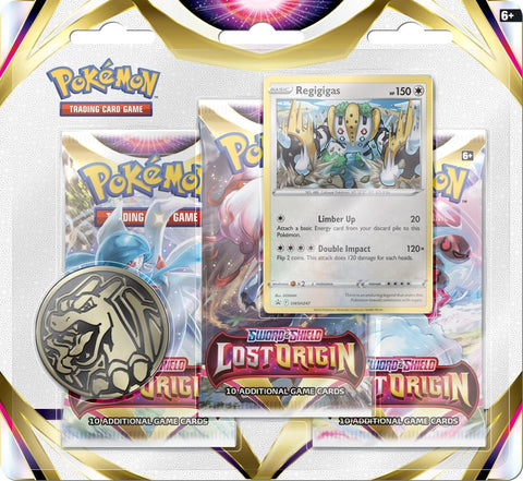 Image for Lost Origin 3 Pack Blister [Regigigas] - Pokemon