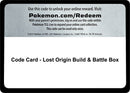 Image for Code Card - Lost Origin Build & Battle Box (SWSH11: Lost Origin) - Pokemon