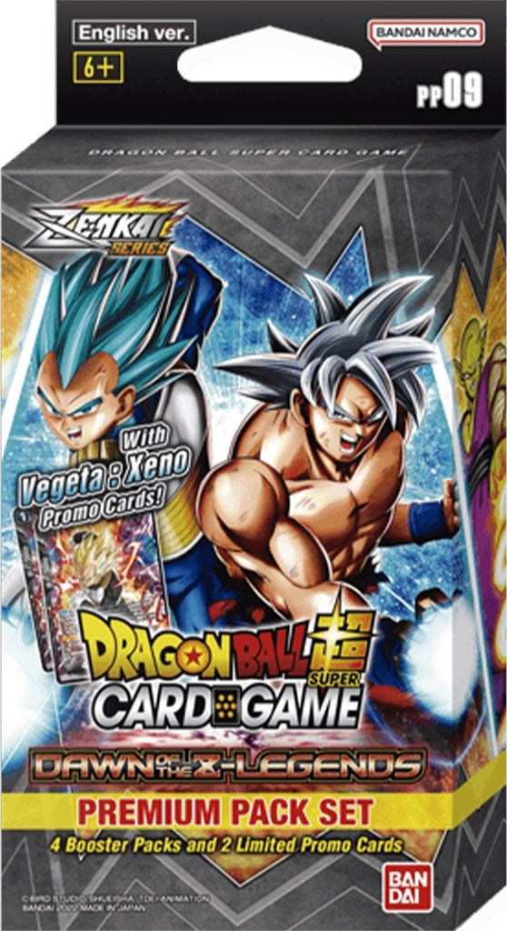 Image for Dawn of the Z-Legends Premium Pack Set 09 - Dragon Ball Super: Masters