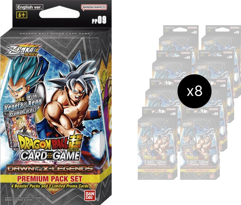 Image for Dawn of the Z-Legends Premium Pack Set 09 Display - Dragon Ball Super: Masters