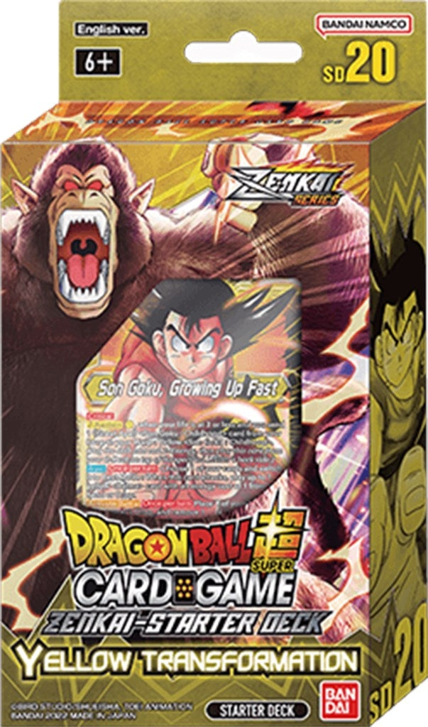 Image for Starter Deck 20: Yellow Transformation - Dragon Ball Super: Masters