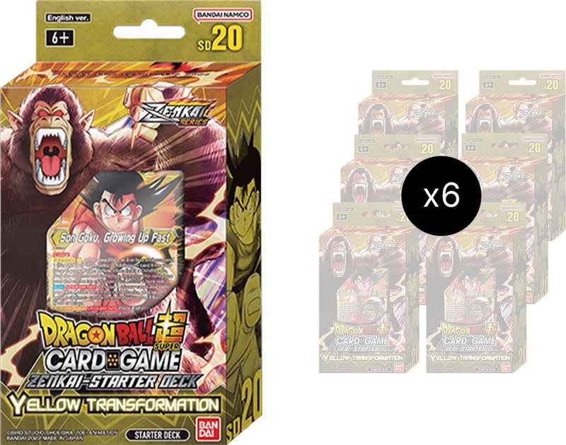 Image for Starter Deck 20 Display - Dragon Ball Super: Masters
