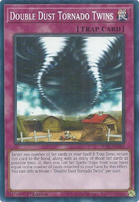 Double Dust Tornado Twins (POTE-EN080) (Power of the Elements) YuGiOh