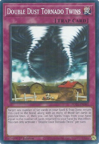 Double Dust Tornado Twins (POTE-EN080) (Power of the Elements) YuGiOh