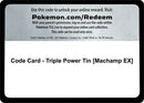 Image for Code Card - Triple Power Tin [Machamp EX] (XY - BREAKpoint) (BKP) - Pokemon