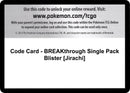 Image for Code Card - BREAKthrough Single Pack Blister [Jirachi] (XY - BREAKthrough) (BKT) - Pokemon