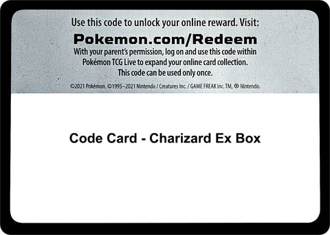 Image for Code Card - Charizard Ex Box (XY - Flashfire) - Pokemon