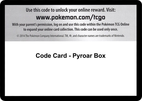 Image for Code Card - Pyroar Box (XY - Flashfire) - Pokemon