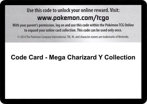 Image for Code Card - Mega Charizard Y Collection (XY - Furious Fists) - Pokemon