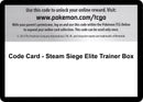 Image for Code Card - Steam Siege Elite Trainer Box (XY - Steam Siege) (STS) - Pokemon
