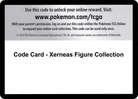 Image for Code Card - Xerneas Figure Collection (XY Base Set) - Pokemon