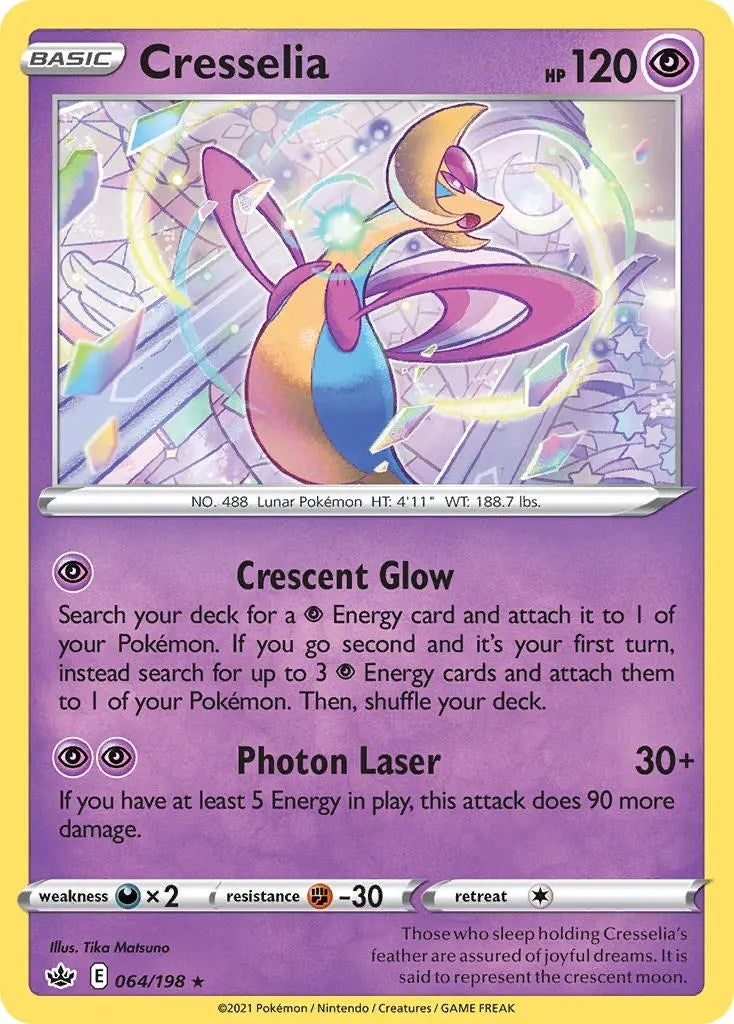 Image for Cresselia (064/198) - Pokemon