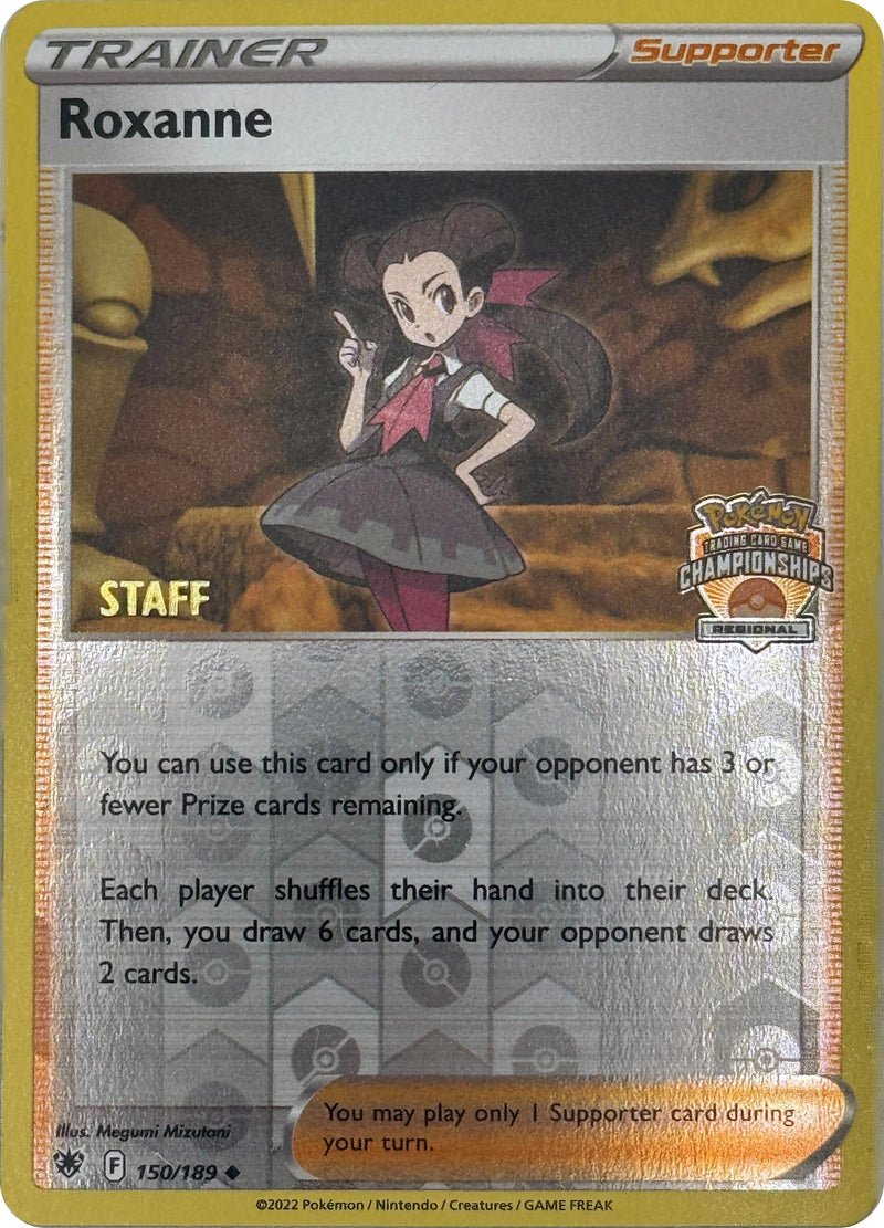 Image for Roxanne - 150/189 (Regional Championships) [Staff] (150/189) (League & Championship Cards) (PR) - Pokemon