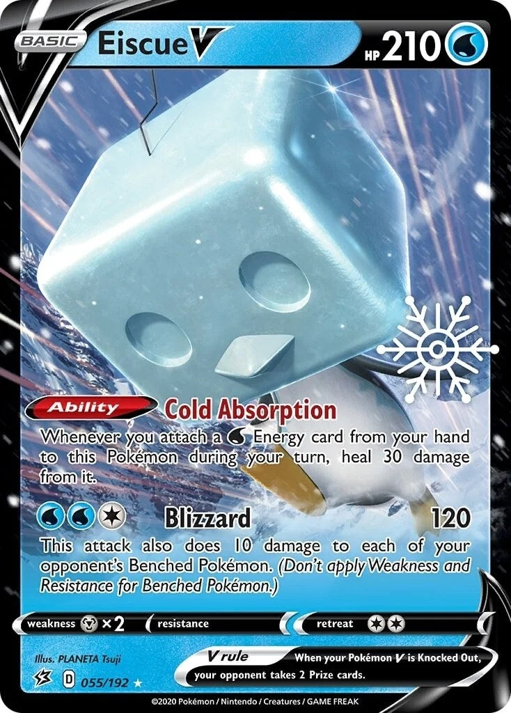 Eiscue V - 055/192 (Holiday Calendar) (055/192) (Miscellaneous Cards & Products) (MCAP) Pokemon
