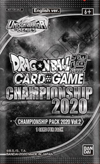 Image for Championship Pack 2020 Vol. 2 - Dragon Ball Super: Masters