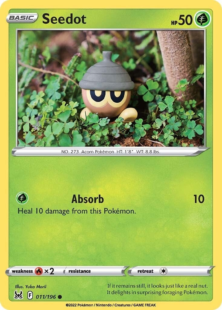 Image for Seedot (011/196) (SWSH11: Lost Origin) - Pokemon