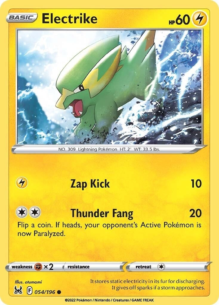 Image for Electrike (054/196) (SWSH11: Lost Origin) - Pokemon