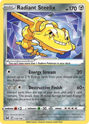 Radiant Steelix (124/196) (SWSH11: Lost Origin) (SWSH11) Pokemon