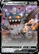 Galarian Perrserker V (129/196) (SWSH11: Lost Origin) (SWSH11) Pokemon