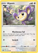 Image for Aipom (144/196) (SWSH11: Lost Origin) (SWSH11) - Pokemon