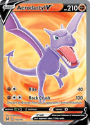 Aerodactyl V (Full Art) (179/196) (SWSH11: Lost Origin) (SWSH11) Pokemon