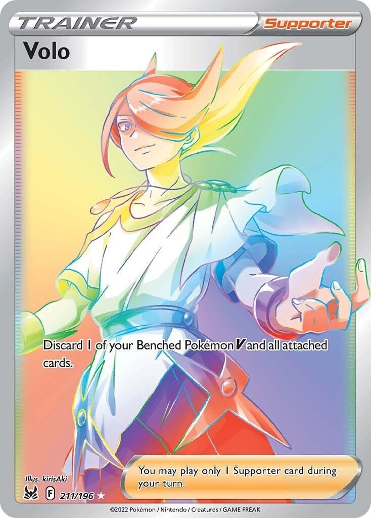 Volo (Secret) (211/196) (SWSH11: Lost Origin) (SWSH11) Pokemon