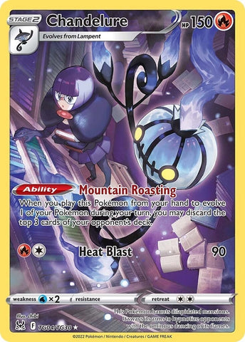 Image for Chandelure (TG04/TG30) (SWSH11: Lost Origin Trainer Gallery) - Pokemon