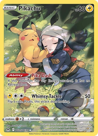 Image for Pikachu (TG05/TG30) (SWSH11: Lost Origin Trainer Gallery) - Pokemon