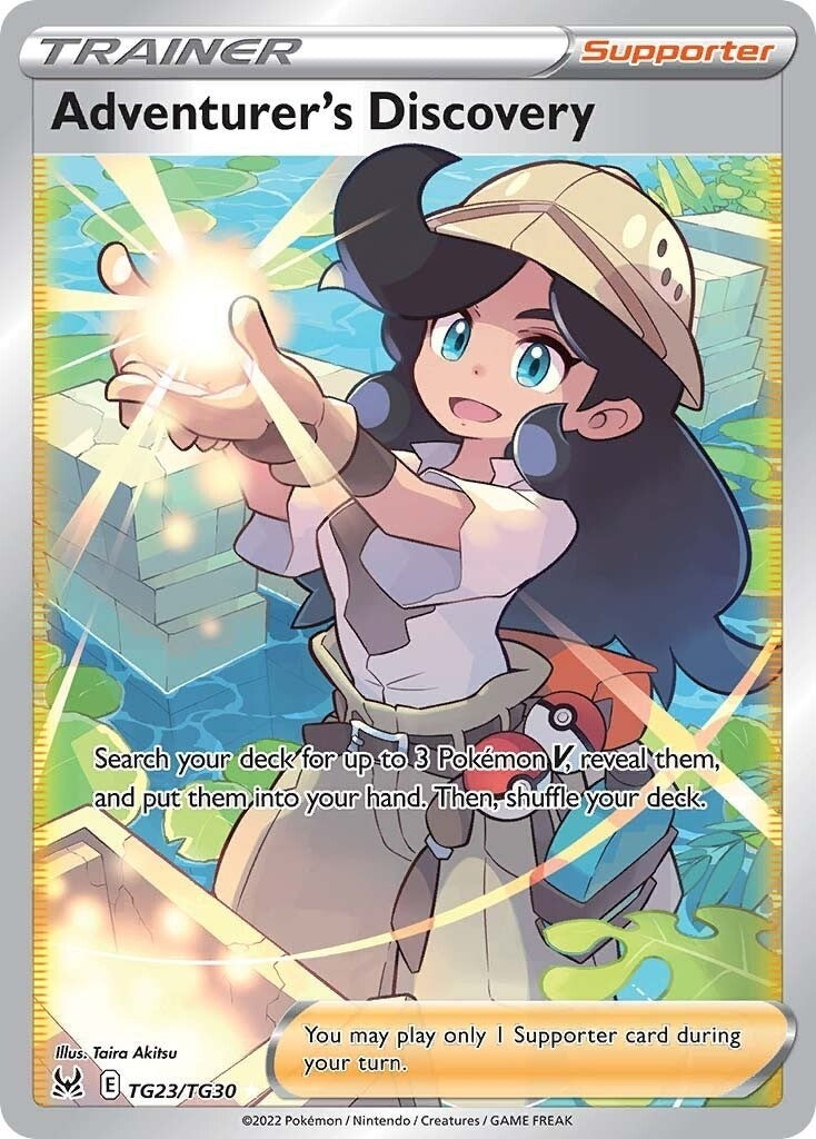 Image for Adventurer's Discovery (TG23/TG30) (SWSH11: Lost Origin Trainer Gallery) - Pokemon