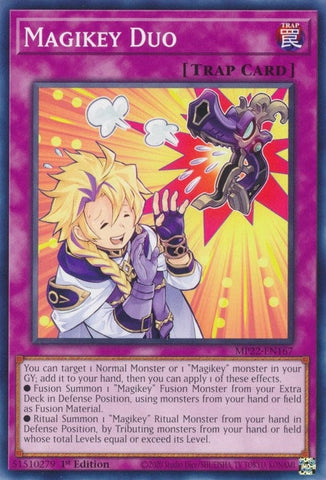 Magikey Duo (MP22-EN167) (2022 Tin of the Pharaoh's Gods) YuGiOh