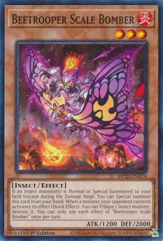 Beetrooper Scale Bomber (MP22-EN174) (2022 Tin of the Pharaoh's Gods) YuGiOh