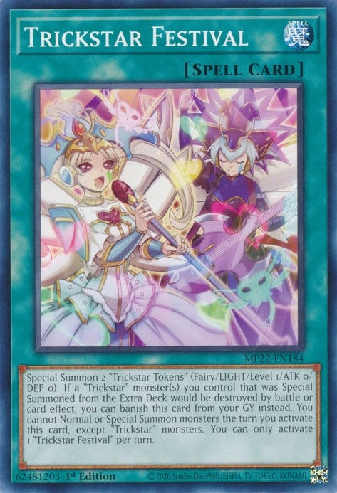 Trickstar Festival (MP22-EN184) (2022 Tin of the Pharaoh's Gods) YuGiOh