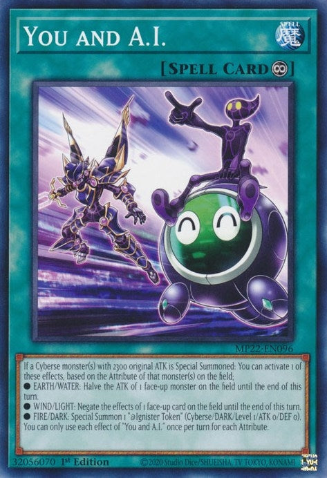 You and A.I. (MP22-EN096) (2022 Tin of the Pharaoh's Gods) YuGiOh