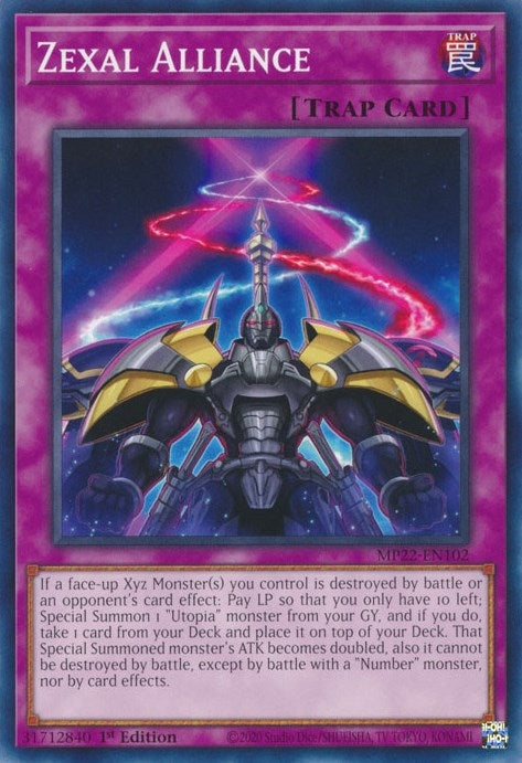 Zexal Alliance (MP22-EN102) (2022 Tin of the Pharaoh's Gods) YuGiOh