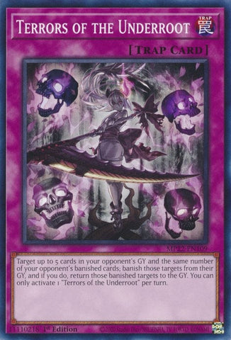 Terrors of the Underroot (MP22-EN109) (2022 Tin of the Pharaoh's Gods) YuGiOh
